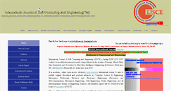 Desktop Screenshot of ijsce.org